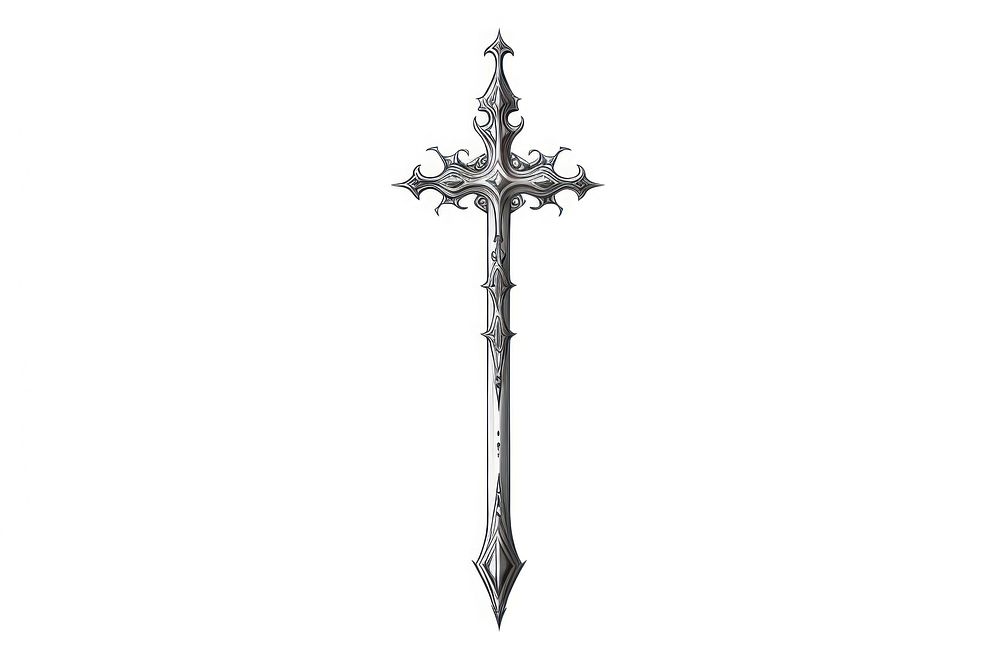 Sword sword weapon white background.
