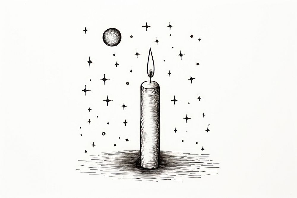 Candle drawing candle sketch.