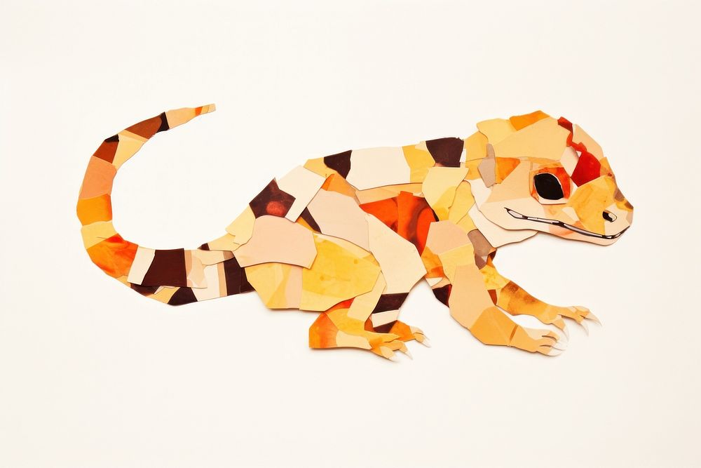 Tiger gecko reptile animal lizard.
