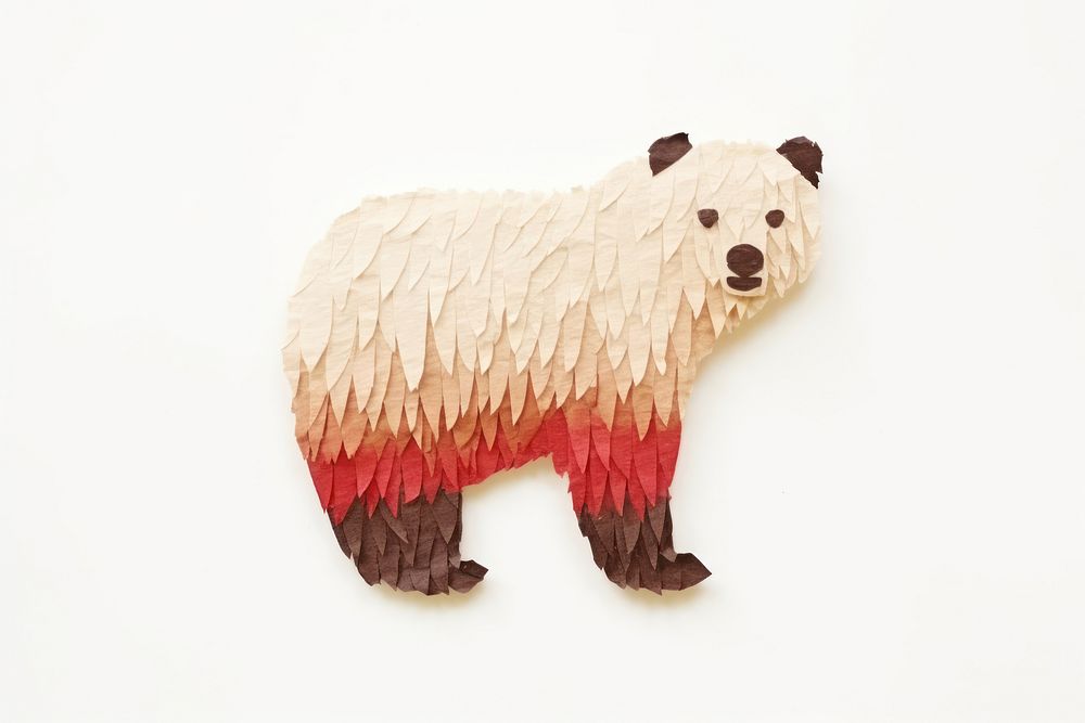 Bear mammal animal art.