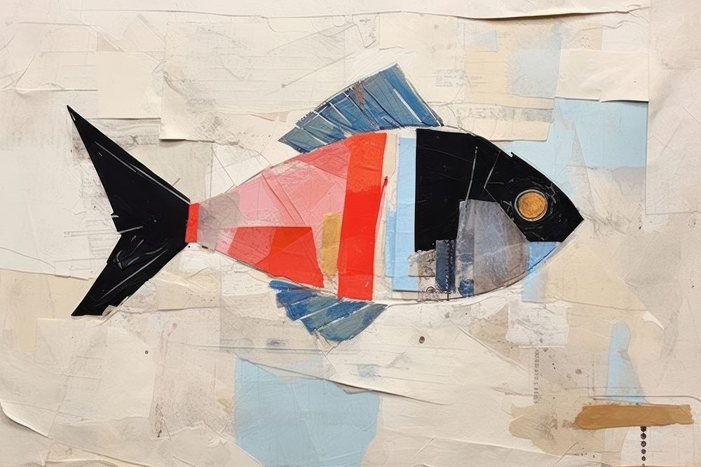 Fish fish art painting.
