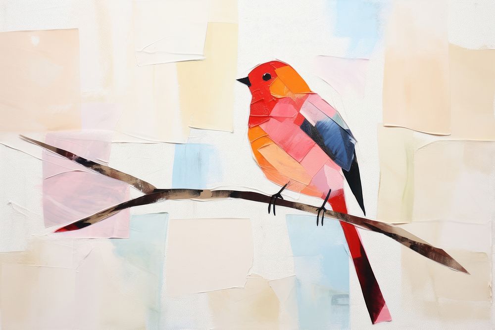 Hamming bird art painting animal.