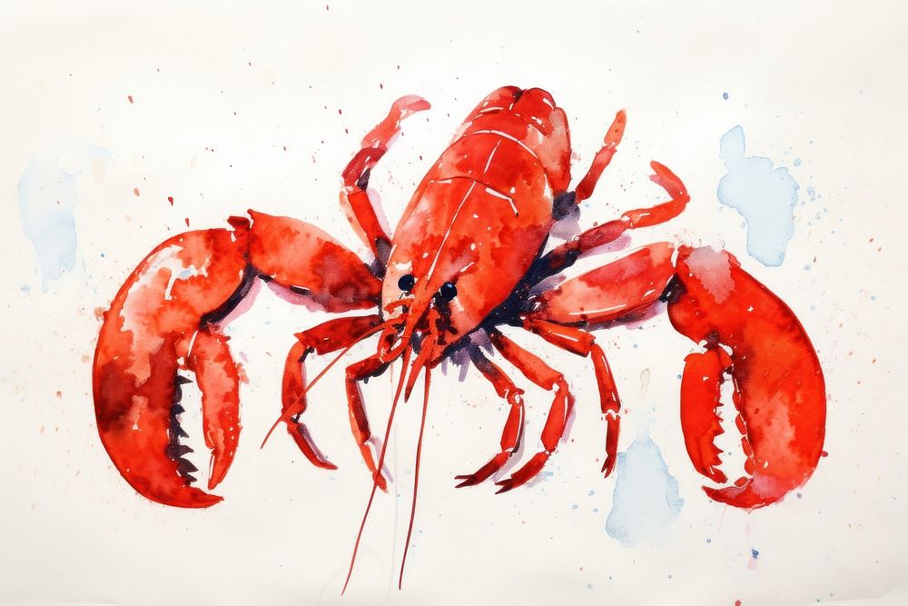 Lobster lobster seafood animal.