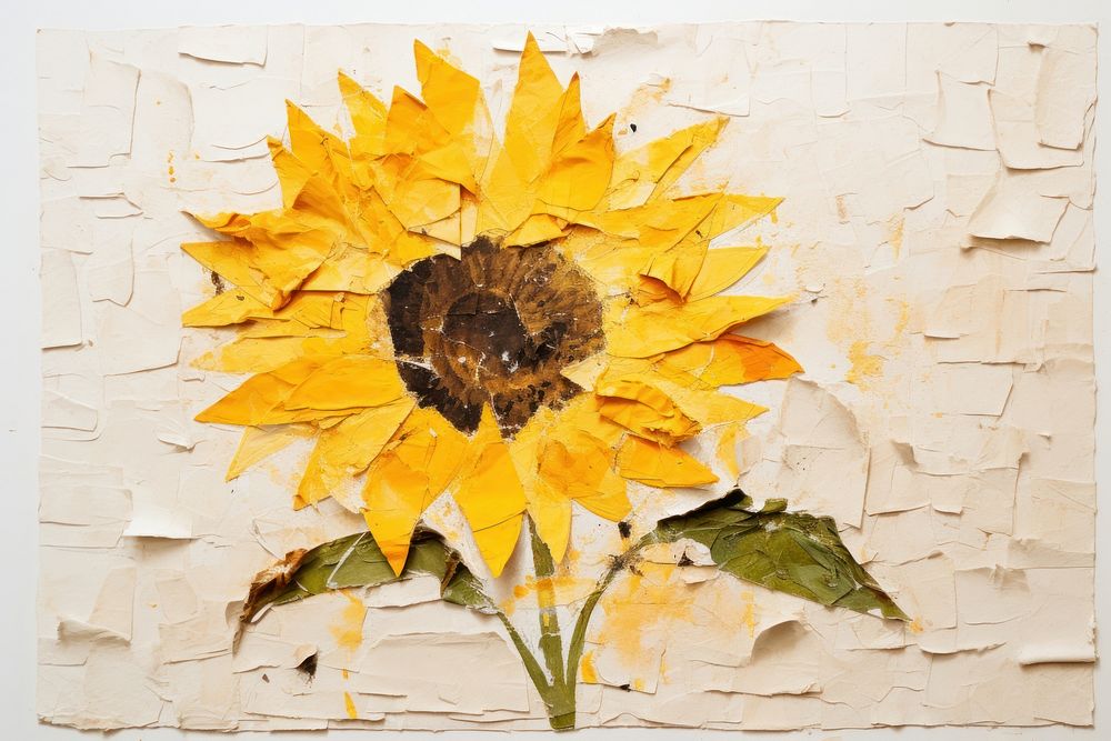 Sunflower sunflower art painting.