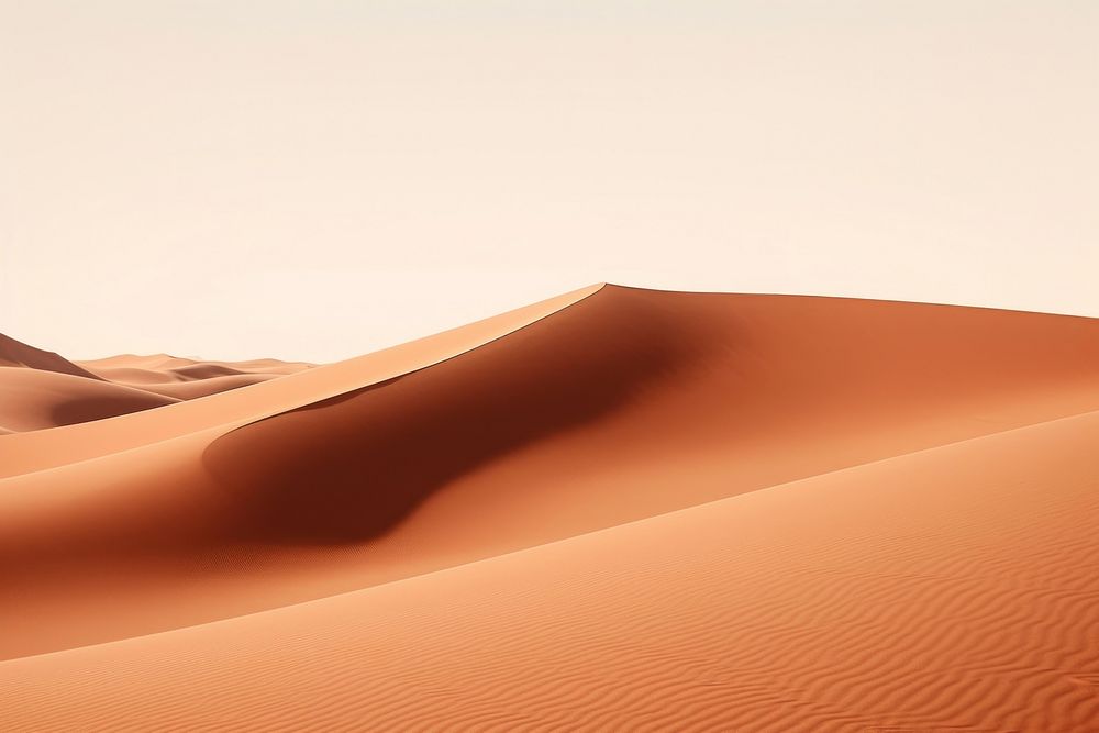 Desert border outdoors nature sand.