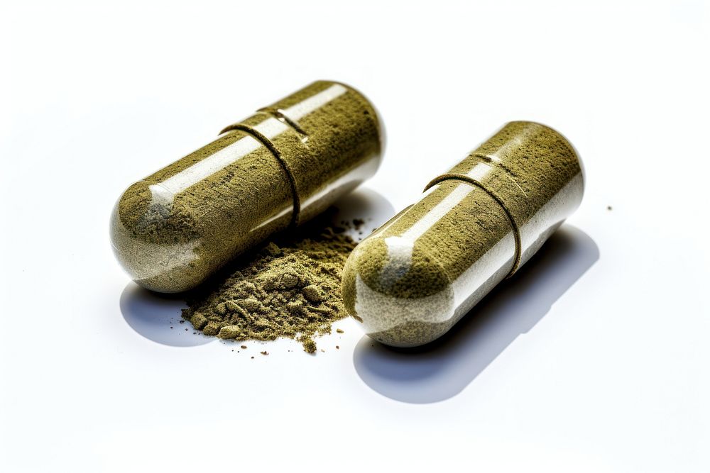 Herb powder capsules ammunition bullet herbs.