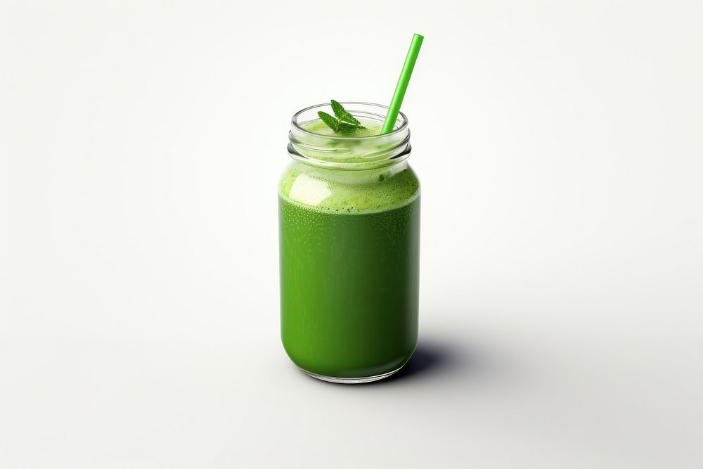 Green juice smoothie drink green.