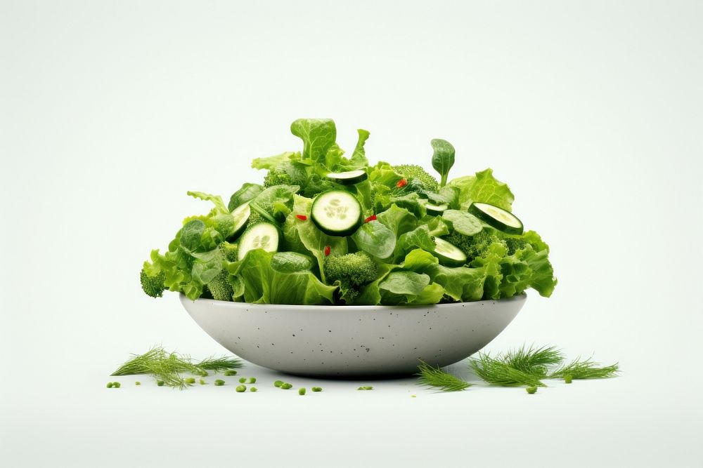 Green Salad vegetable lettuce salad.