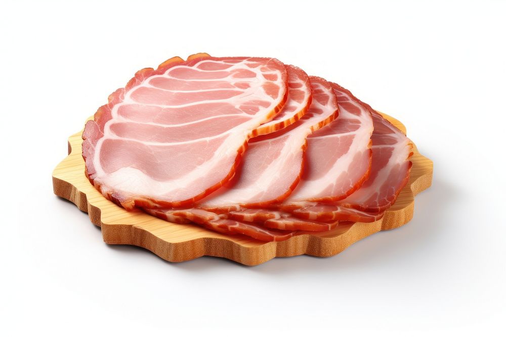 Ham ham bacon meat.