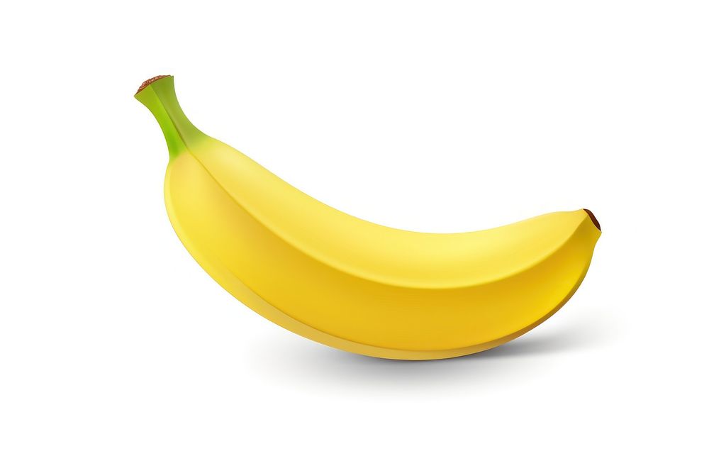 Banana fruit plant food.