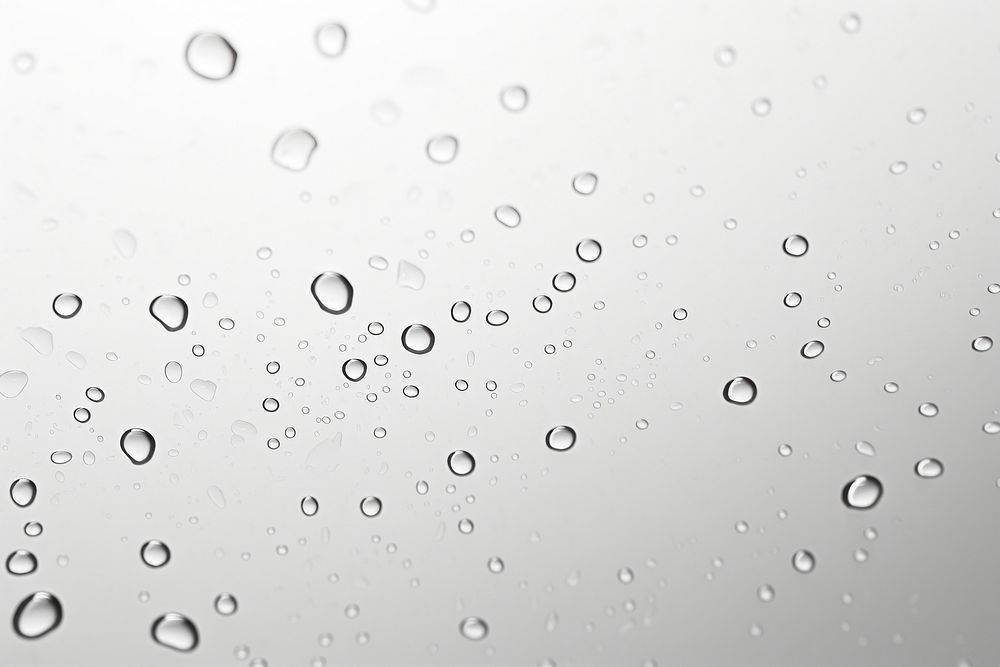 White background backgrounds monochrome droplet.