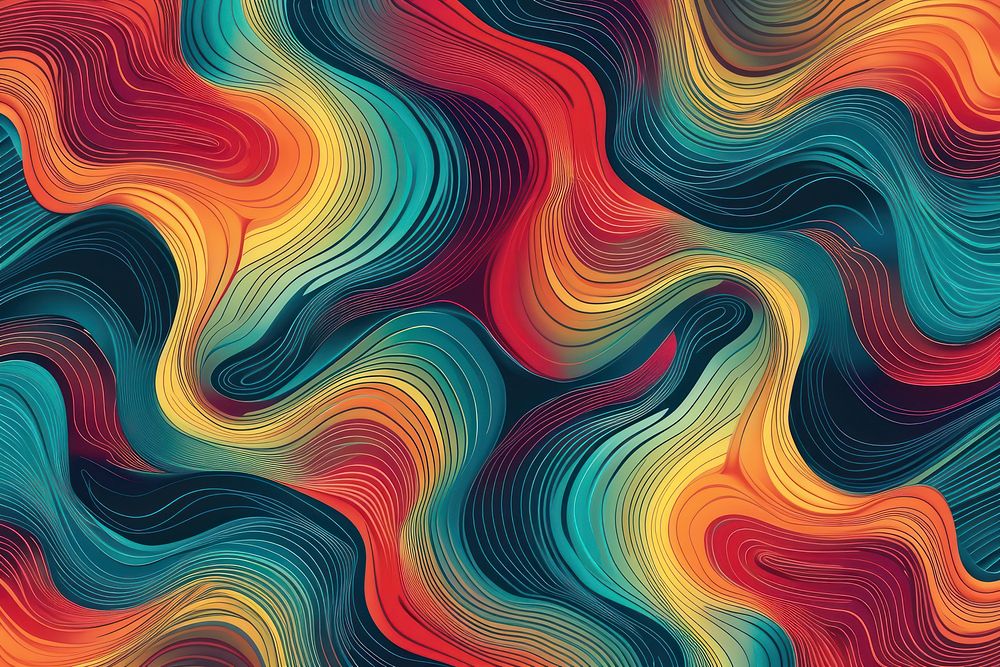 Wavy seamless pattern backgrounds abstract accessories.