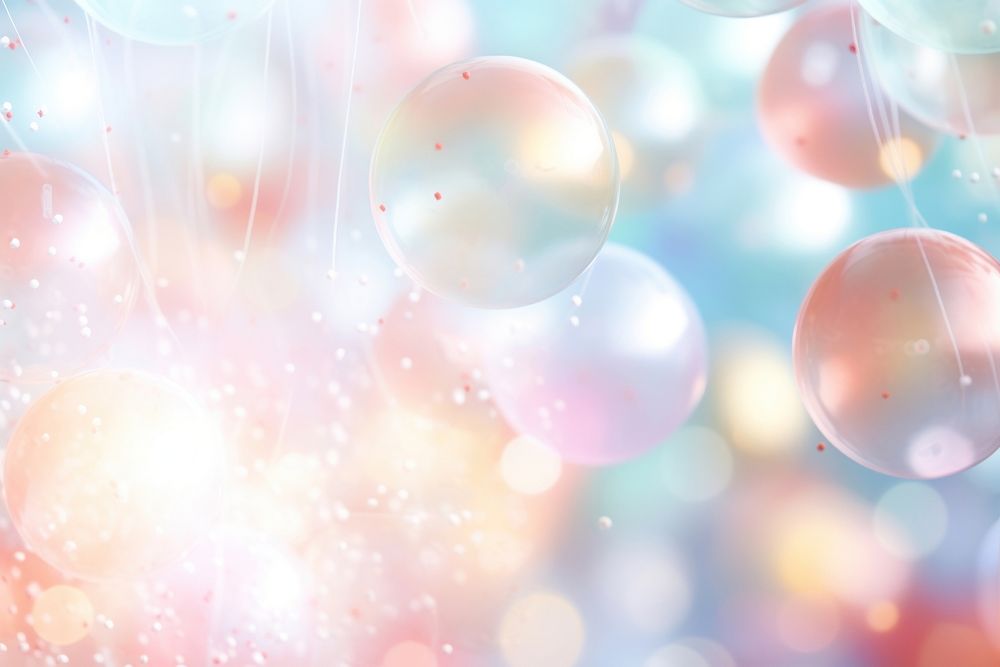 Balloonspattern bokeh effect background backgrounds abstract sphere.