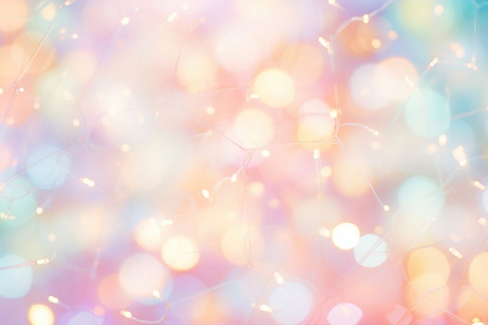 Fairy lights shape pattern bokeh effect background backgrounds abstract illuminated.