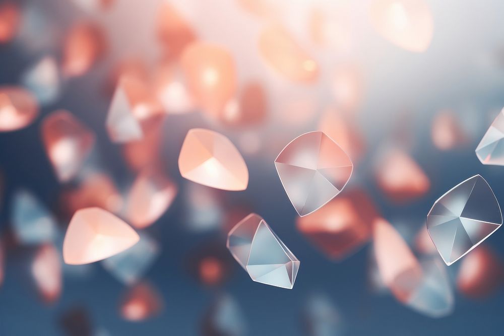 Gem shape pattern bokeh effect background backgrounds abstract crystal.