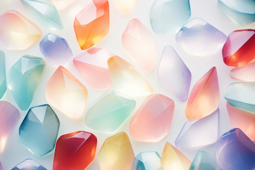 Gem shape pattern bokeh effect background backgrounds abstract jewelry.