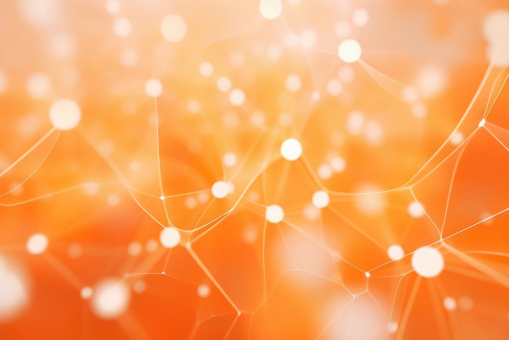 Orange shape pattern bokeh effect background backgrounds abstract electricity.