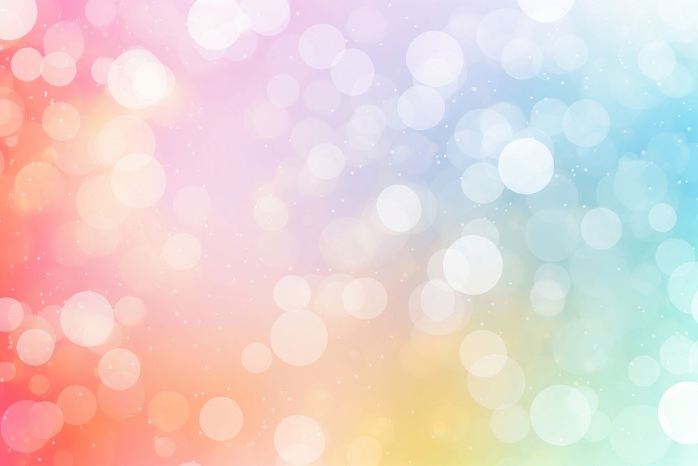 Rainbow pattern bokeh effect background backgrounds abstract outdoors.