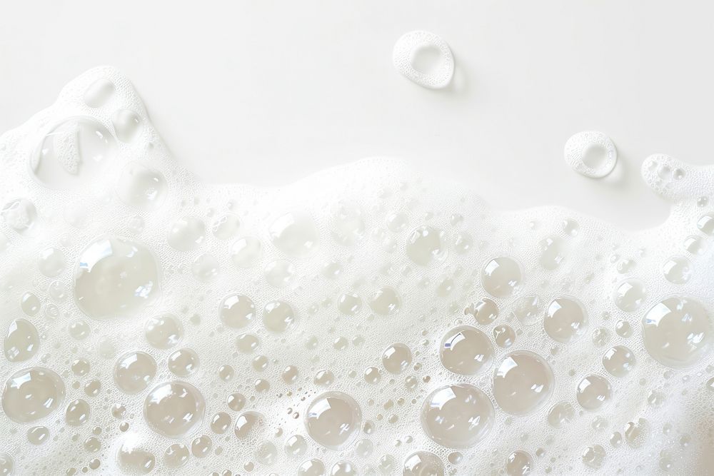 Soap foam backgrounds bubble white.