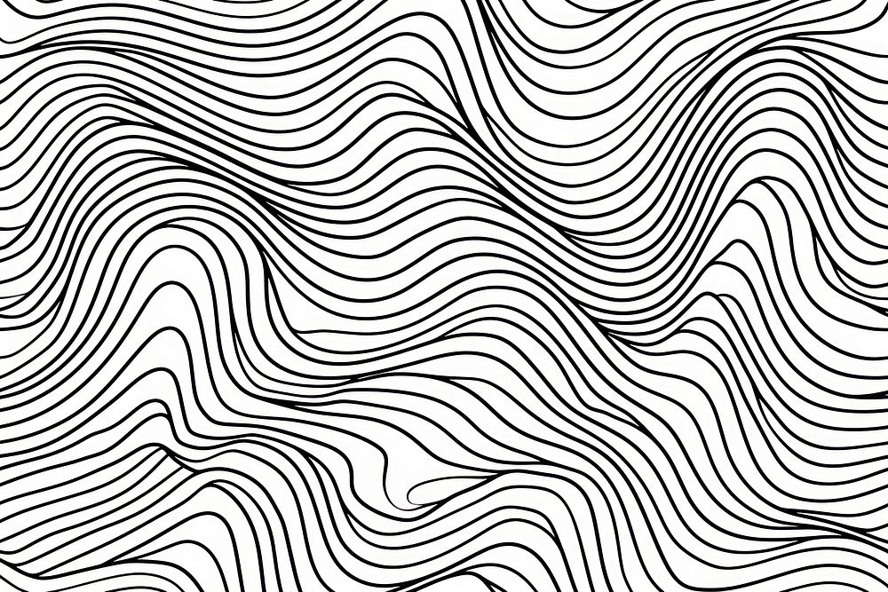 Wavy line seamless pattern backgrounds texture zebra.