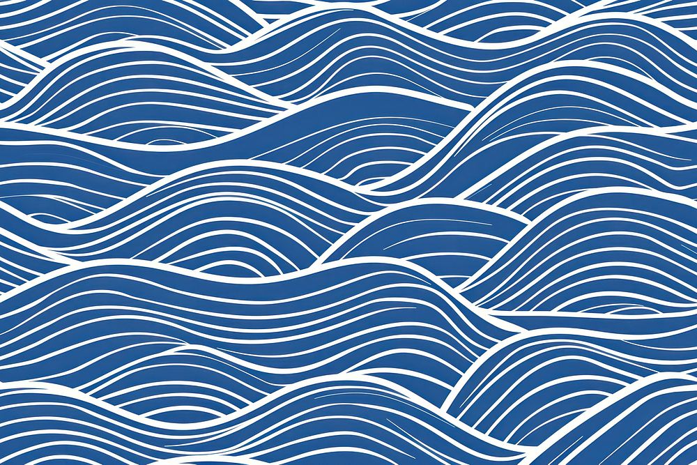 Wave pattern line blue backgrounds.