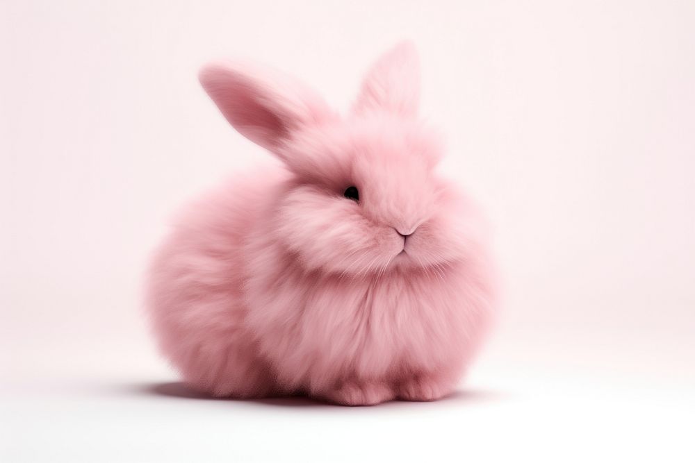 Rabbit mammal animal pink.