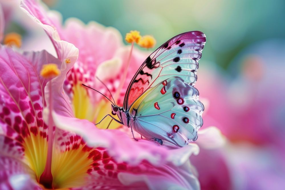 Butterfly butterfly flower blossom.