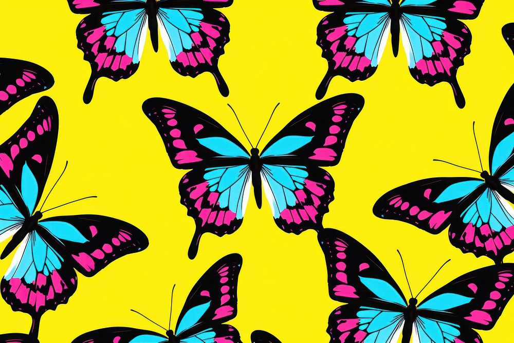 Butterfly backgrounds pattern animal.