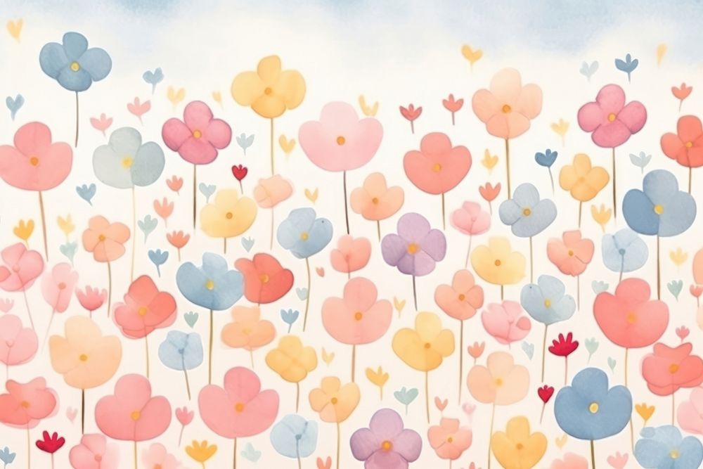 Flowers background backgrounds outdoors pattern.