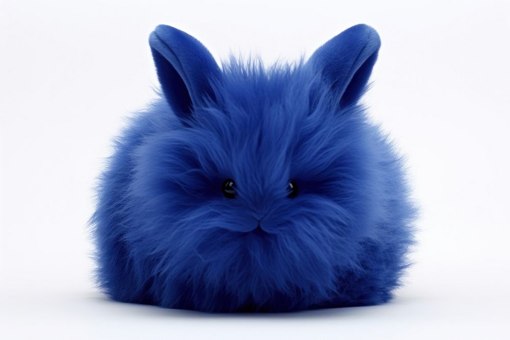 Rabbit mammal animal blue.
