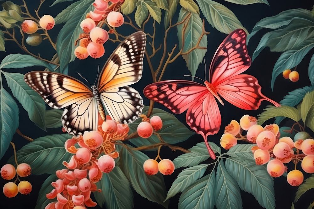 Butterfly background butterfly backgrounds painting.