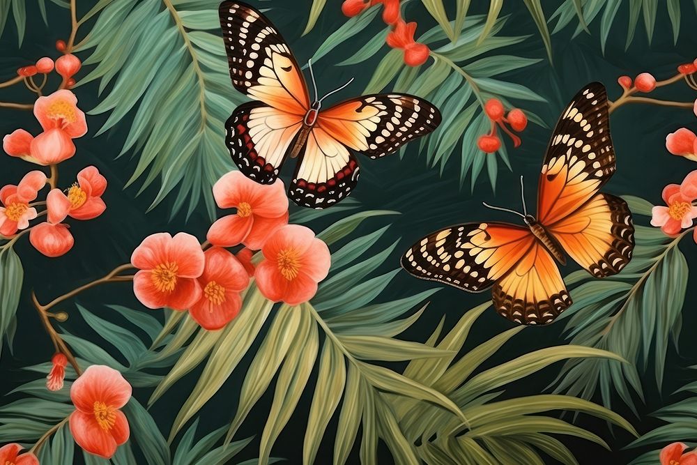 Butterfly background butterfly flower animal.