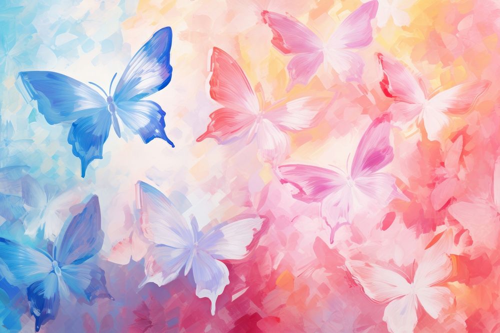 Butterfly pattern painting backgrounds butterfly.