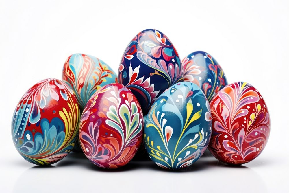 Easter eggs celebration creativity decoration.