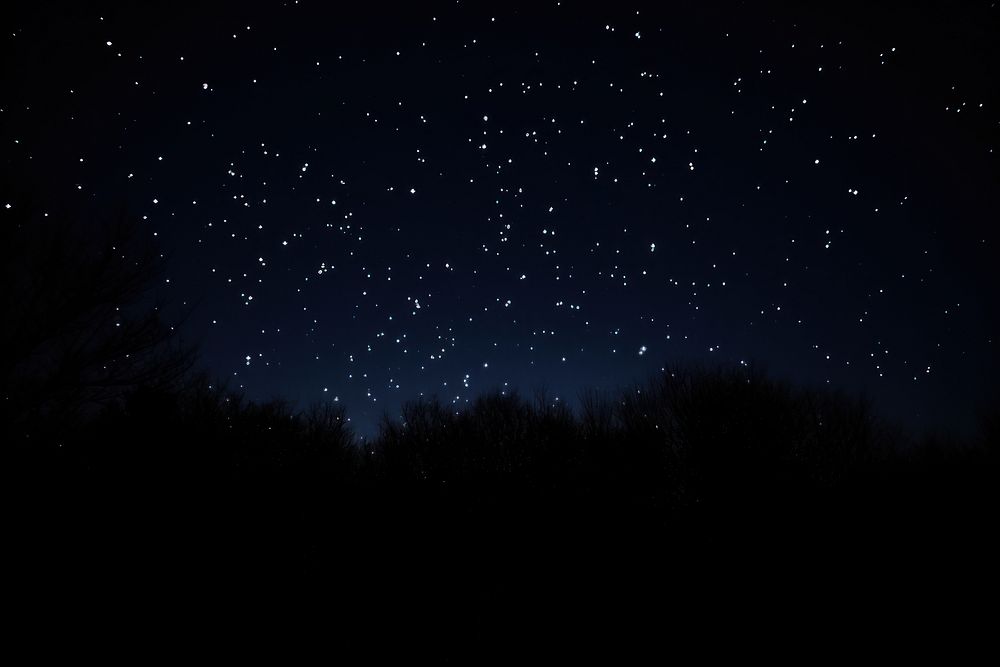 Star sky outdoors nature night.