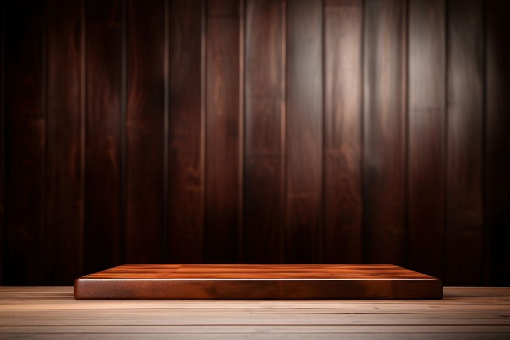 Mahogany wood background backgrounds hardwood | Free Photo Illustration