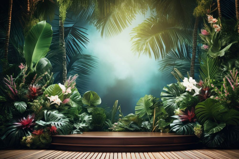 Tropical background outdoors tropics nature.