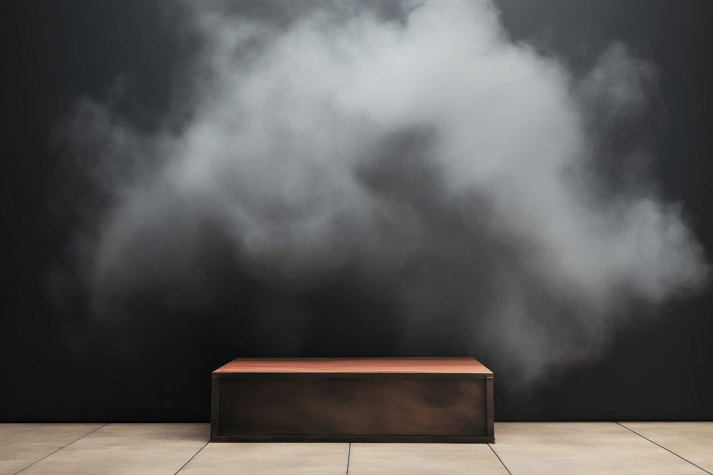 Smoke background furniture architecture monochrome.