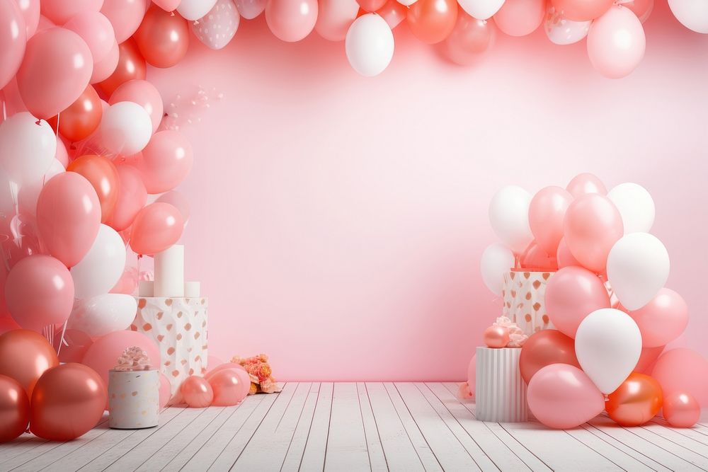 Balloon background party celebration anniversary.