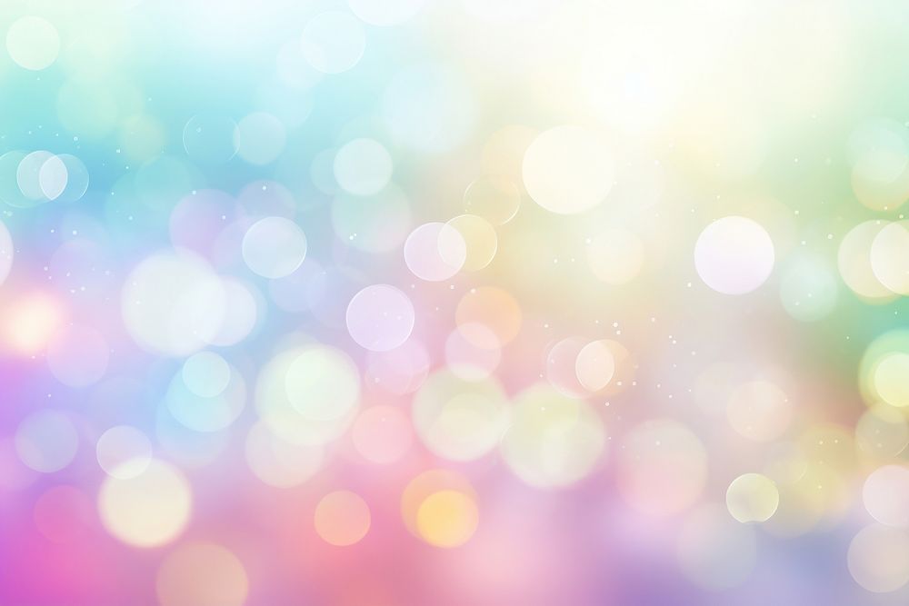 Rainbow bokeh effect background backgrounds outdoors pattern.