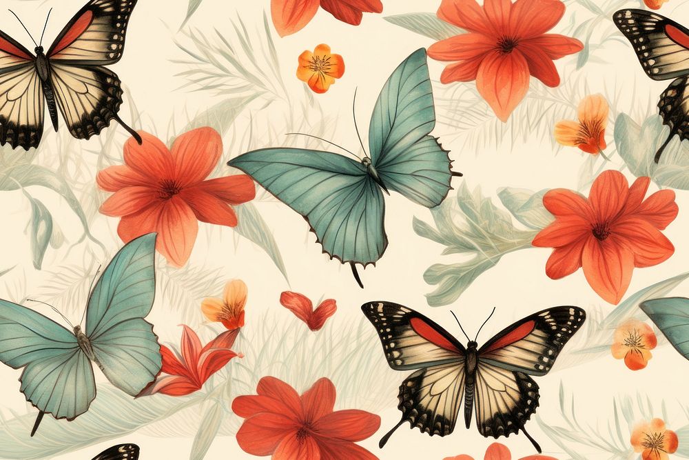 Butterfly butterfly flower backgrounds.
