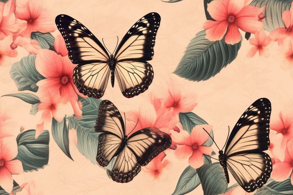 Butterfly butterfly flower backgrounds.