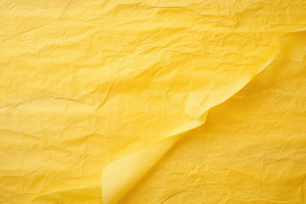 Paper texture yellow backgrounds crumpled.