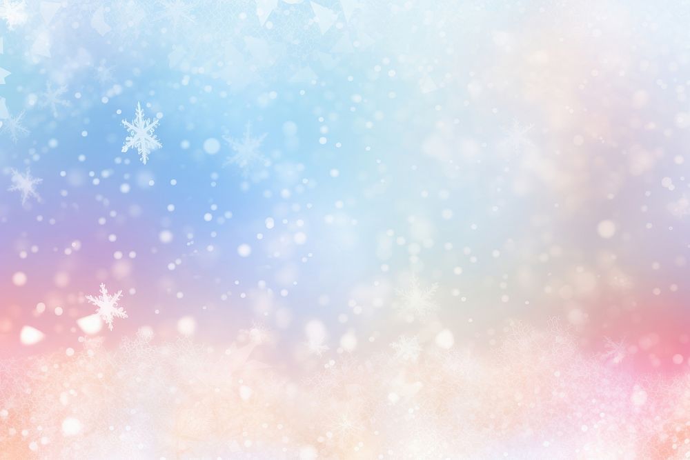 Snow flakes bokeh effect background backgrounds snowflake illuminated.