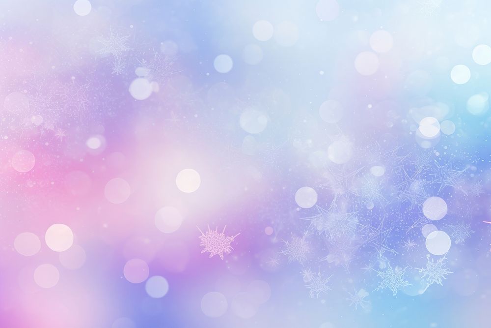Snowflakes bokeh effect background backgrounds purple celebration.