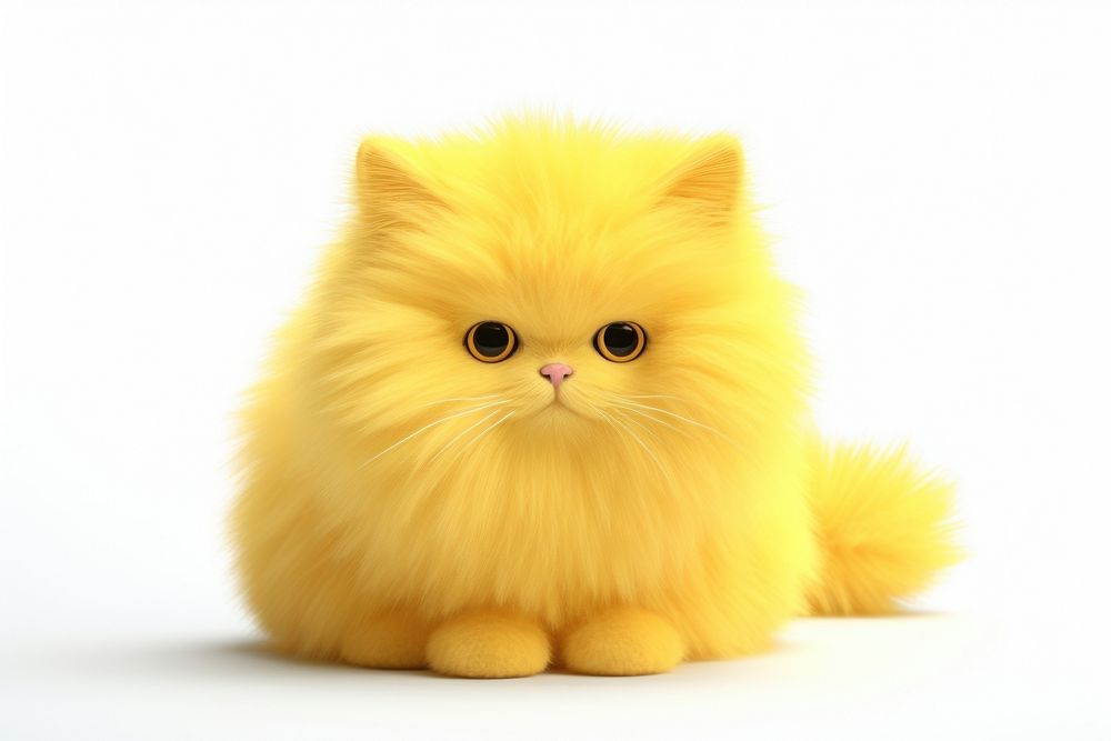 Cat mammal animal yellow.