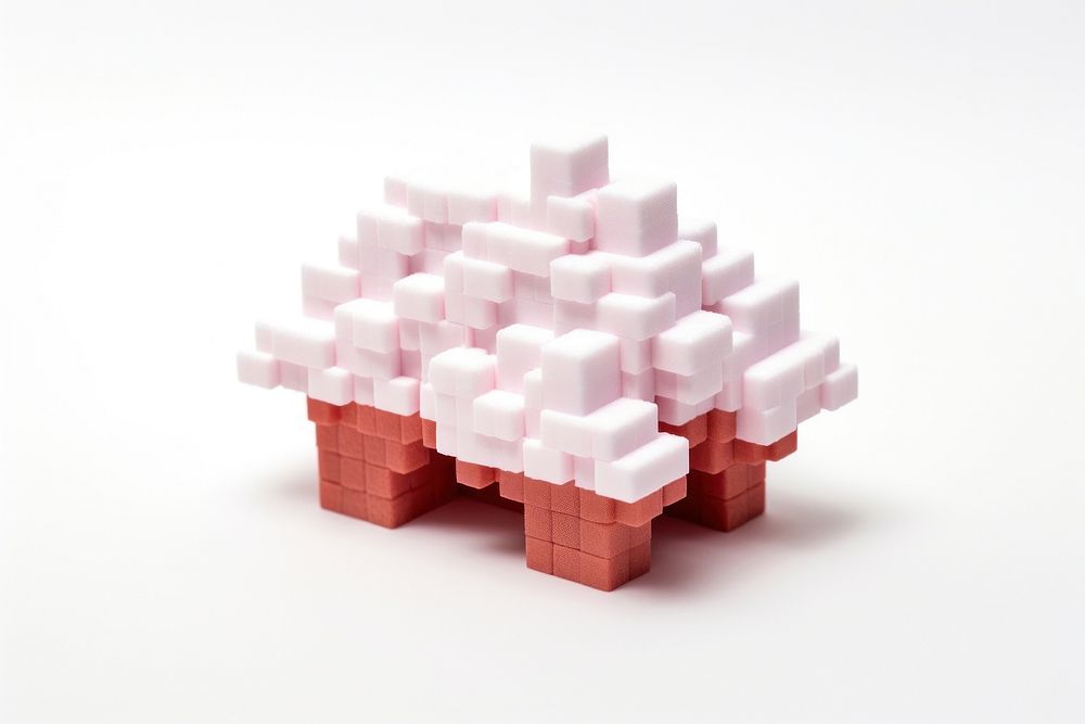 Cloud bricks toy art white background investment.