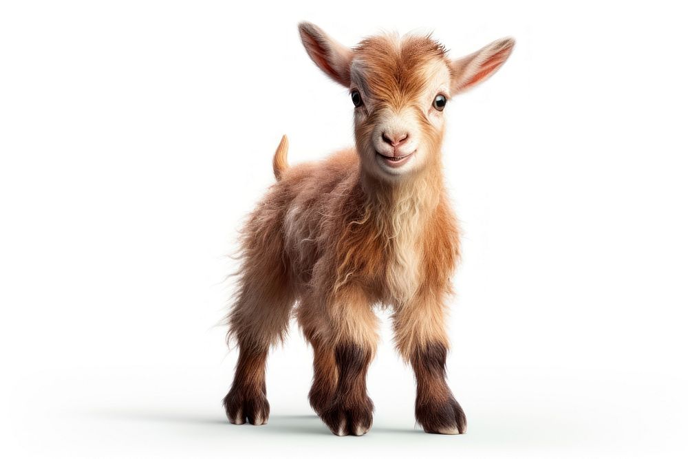 Baby goat livestock mammal animal.