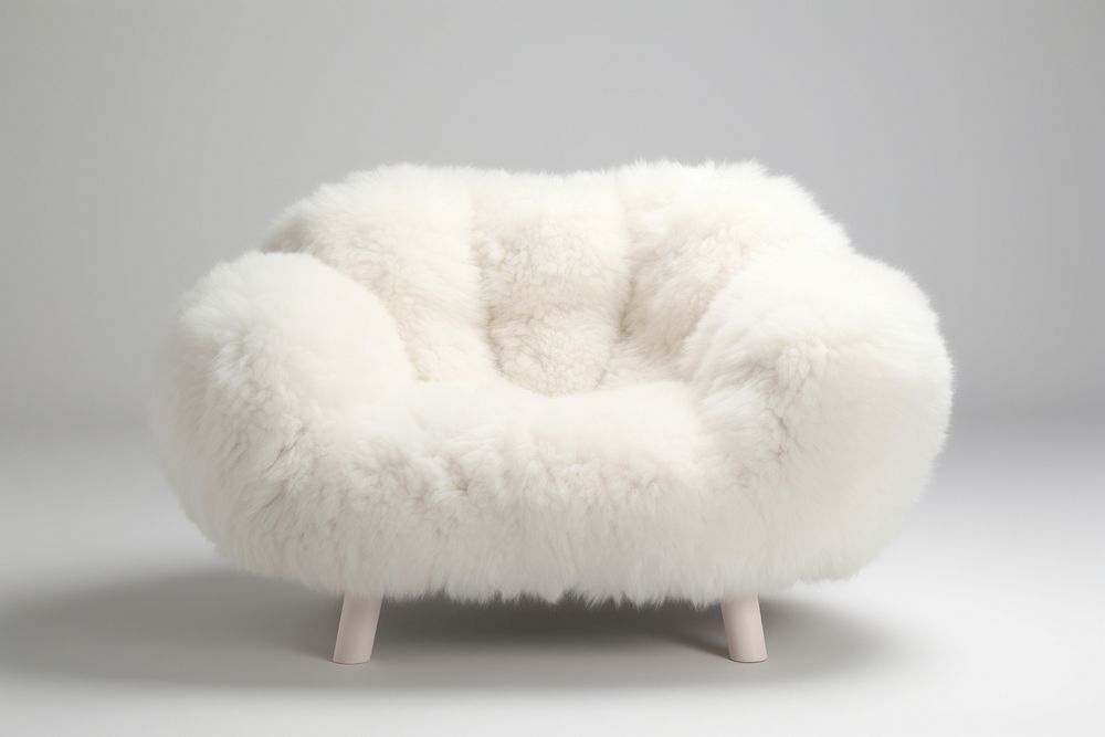 Sofa furniture white softness.