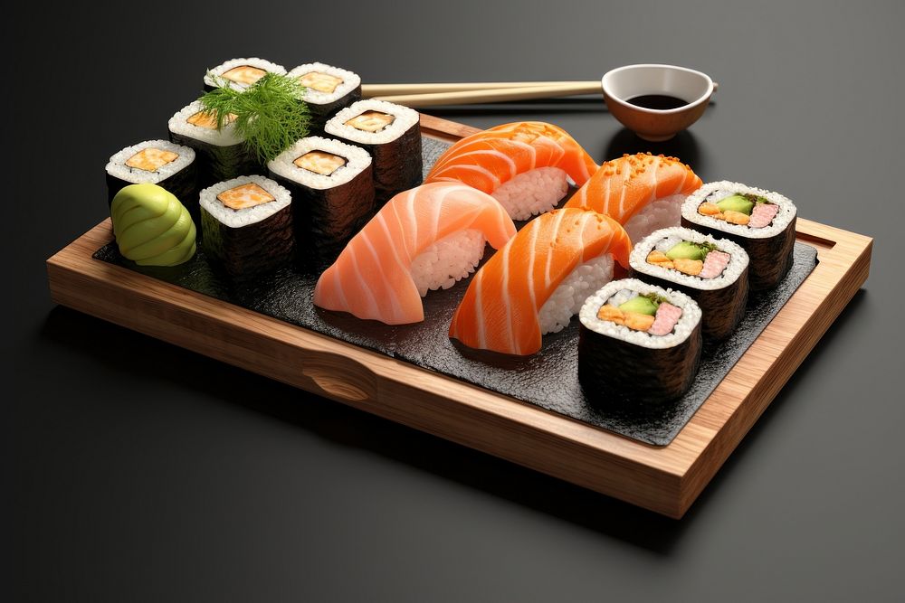 Sushi set rice food meal.